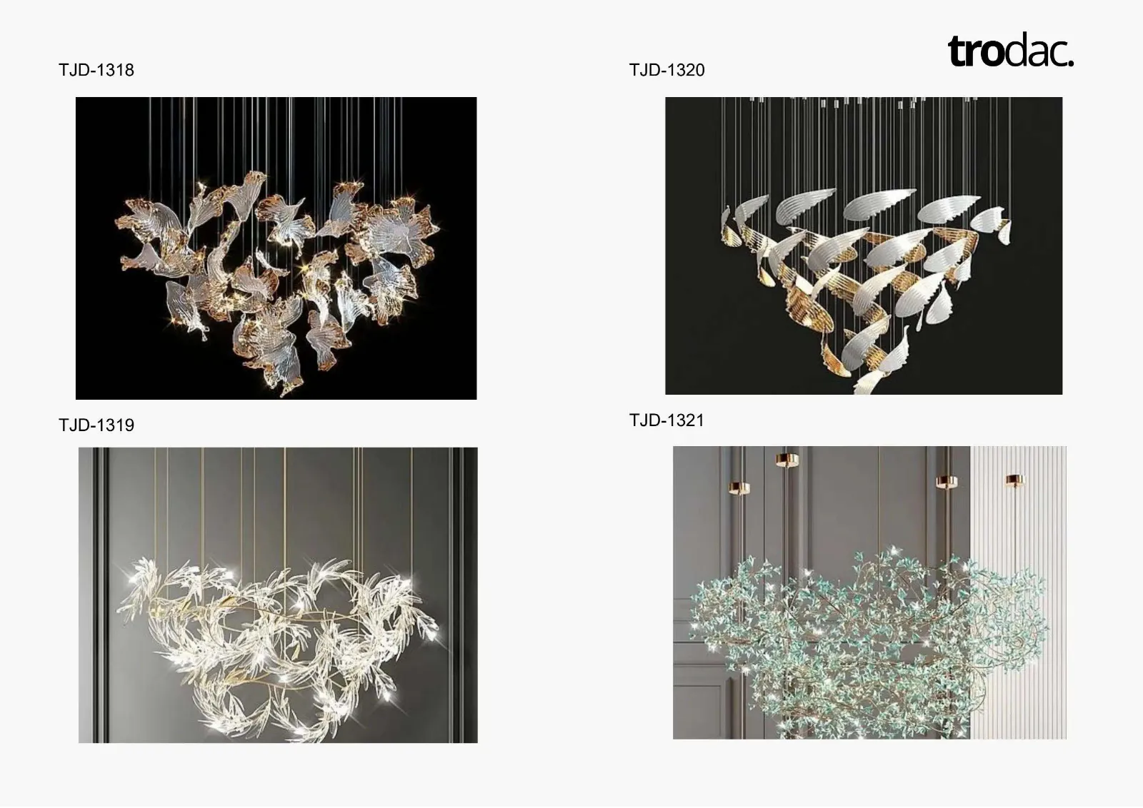 Chandeliers catalogue, cover