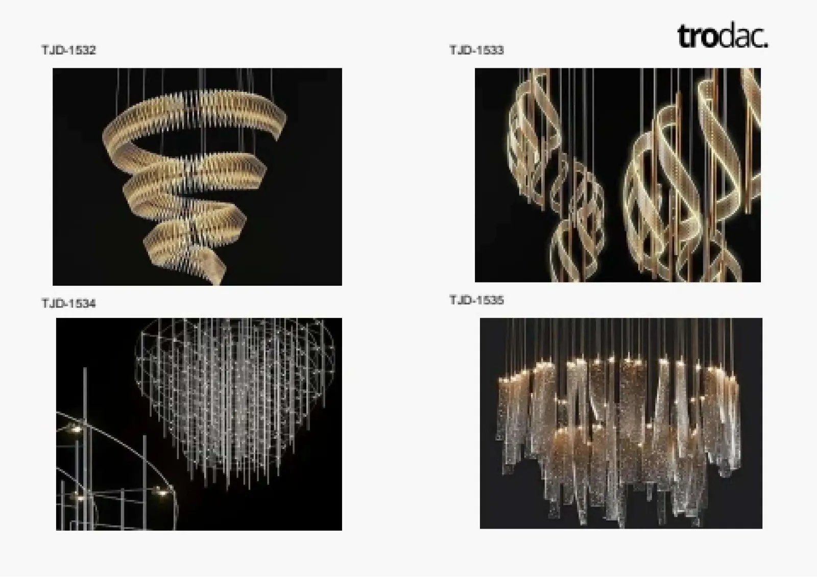 Chandeliers catalogue, page 54