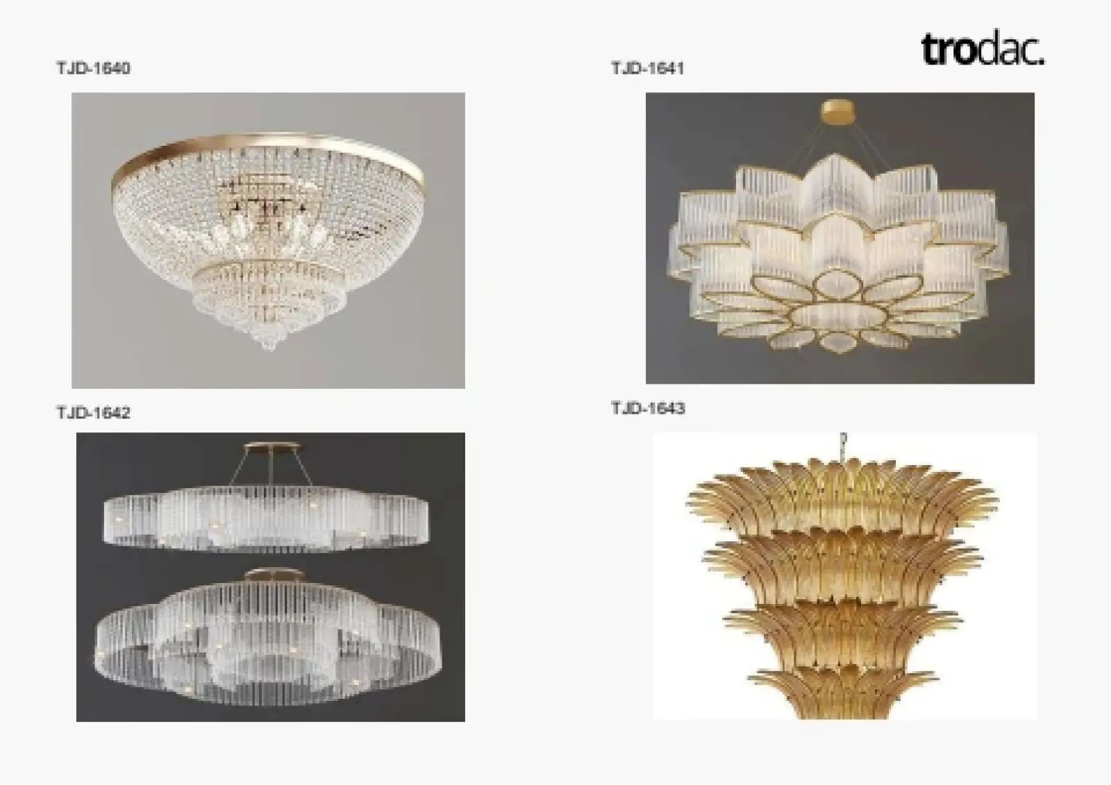 Chandeliers catalogue, page 81