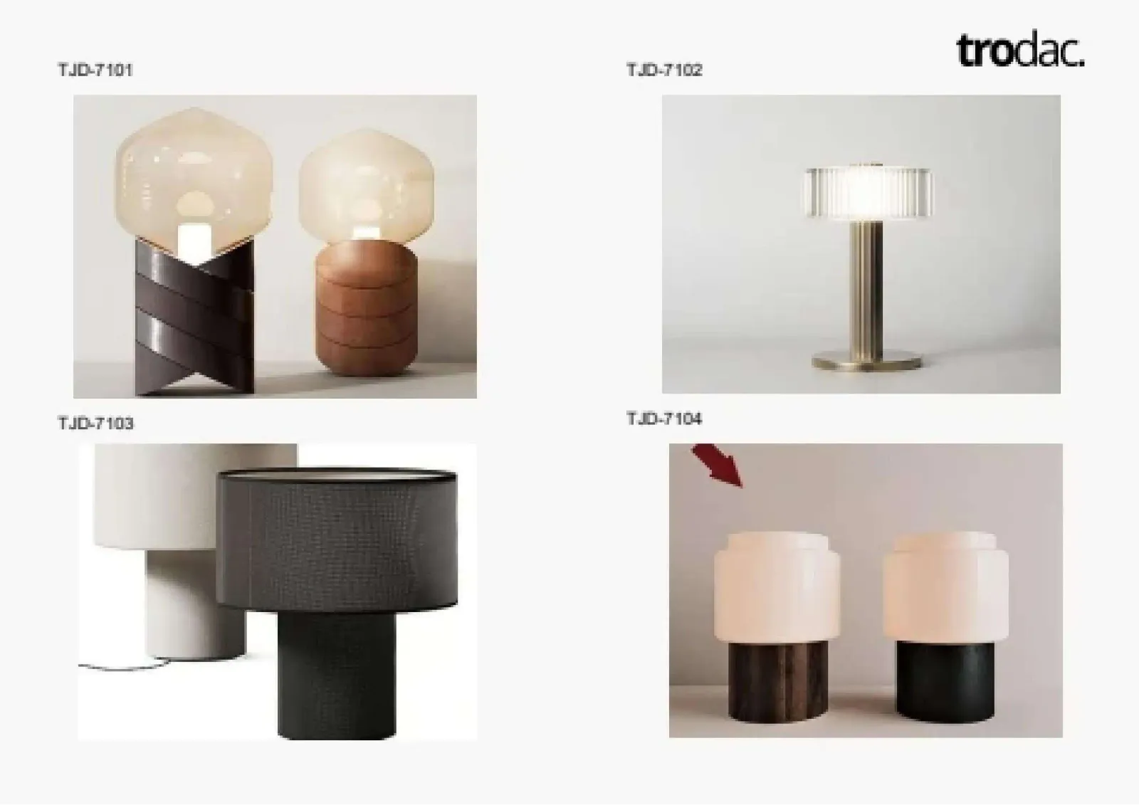 Table lamps catalogue, page 26