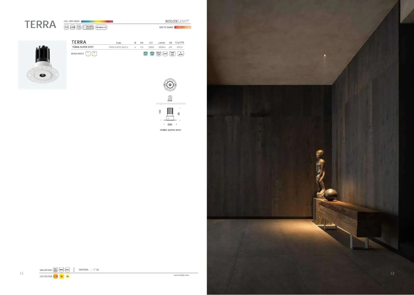 Trodac Lighting catalogue, page 7