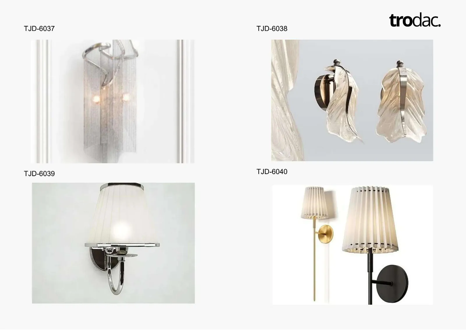 Wall lamps catalogue, page 10