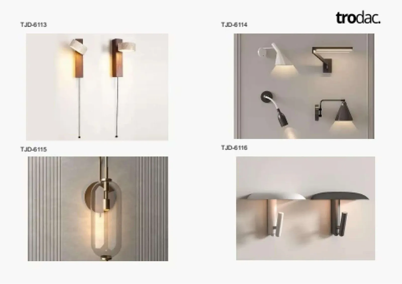 Wall lamps catalogue, page 29
