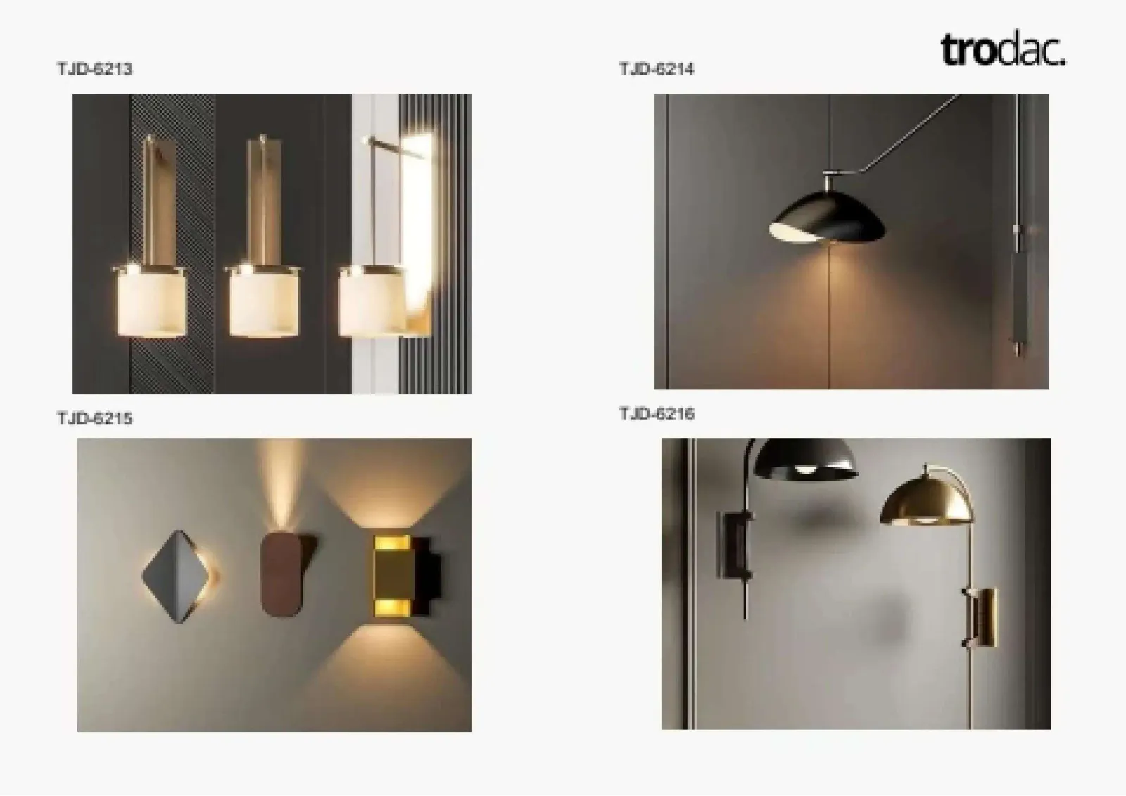 Wall lamps catalogue, page 54