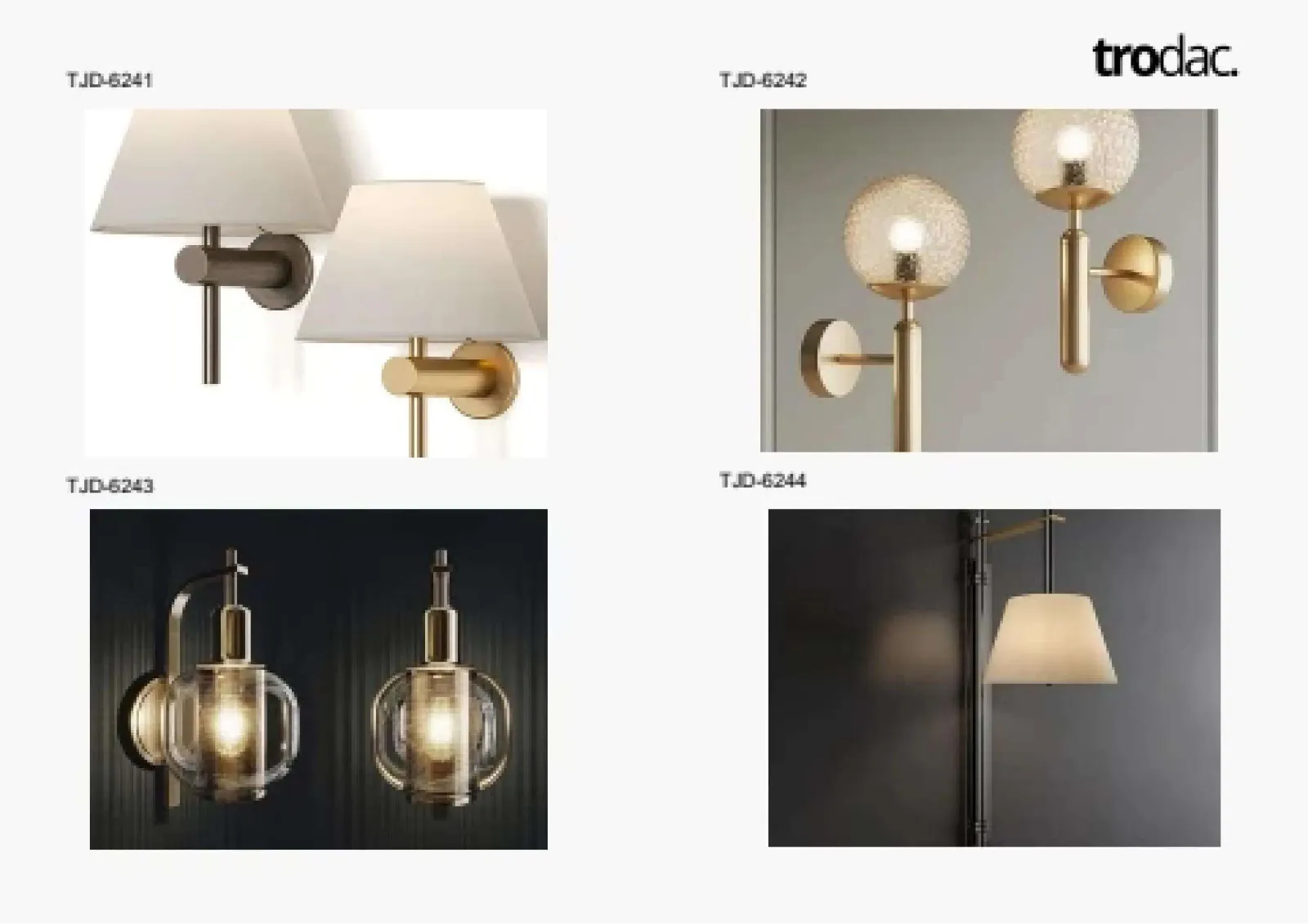 Wall lamps catalogue, page 61