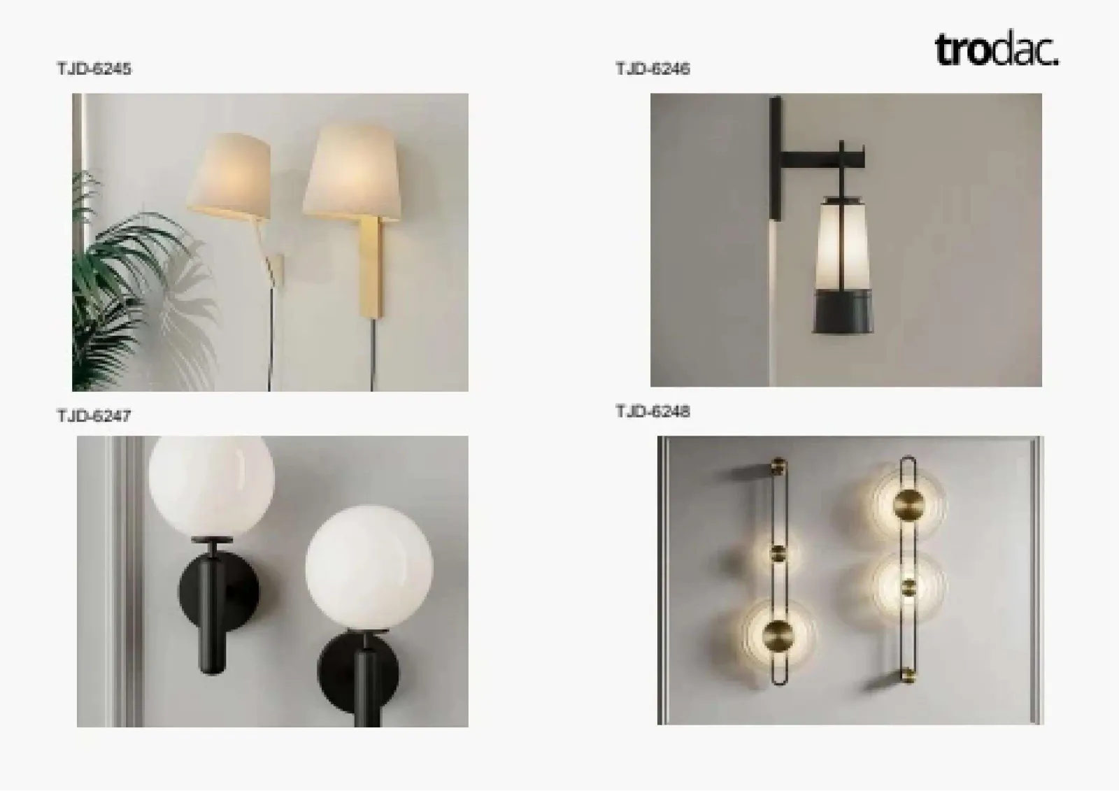 Wall lamps catalogue, page 62