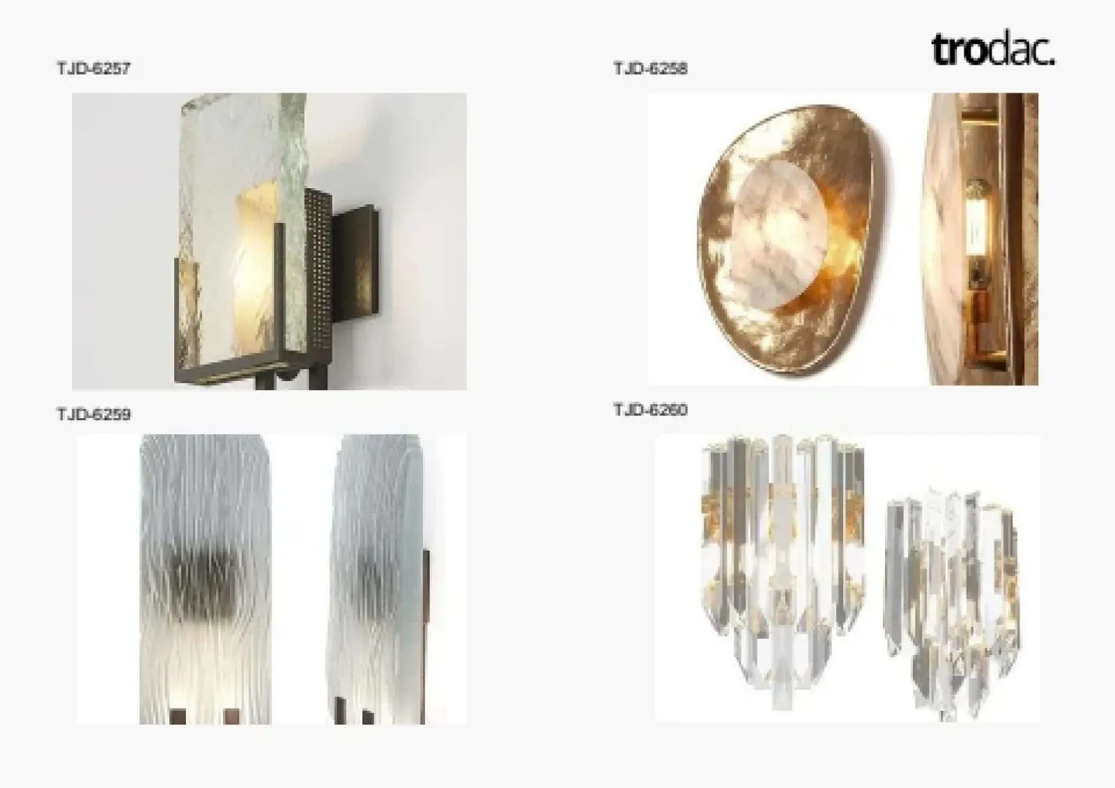 Wall lamps catalogue, page 65