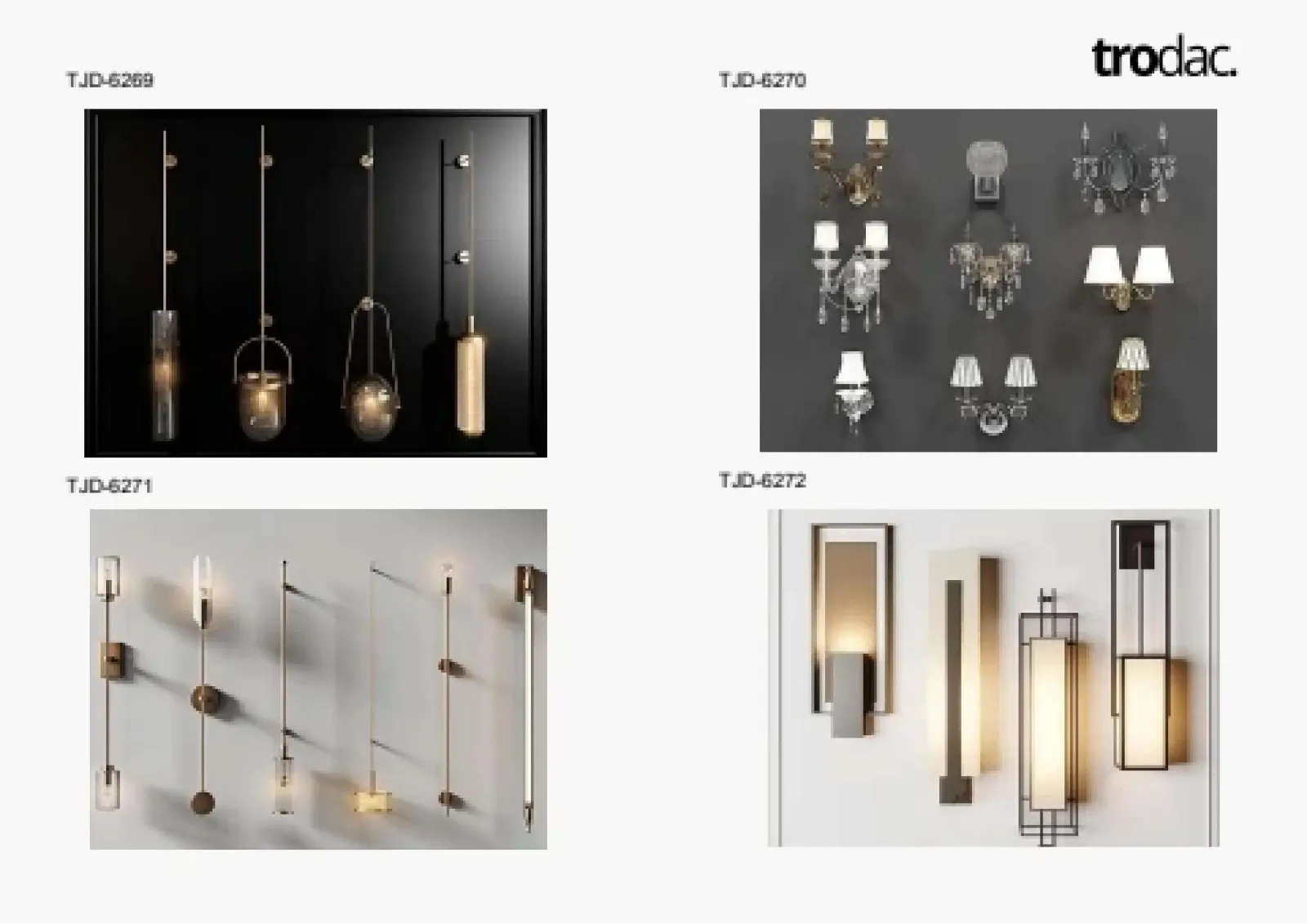 Wall lamps catalogue, page 68