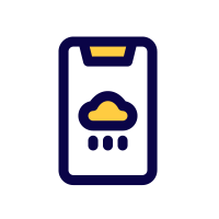 Climate and temp control icon